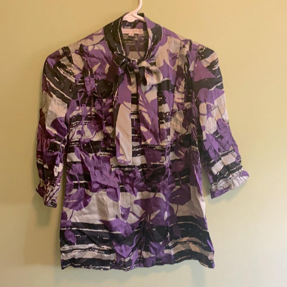 100% silk top